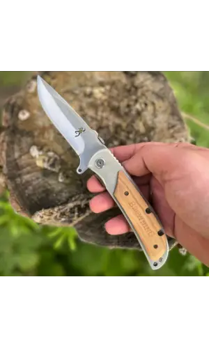 AlsepeteAvm 338 Ahşap Kabze Survival Kamp Çakısı