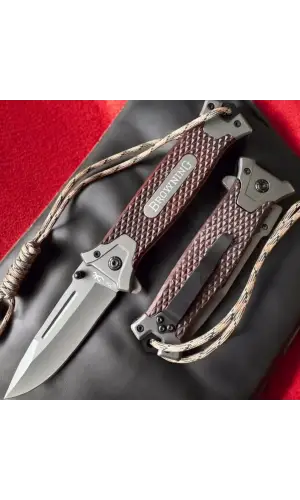 AlsepeteAvm 364 Kahverengi Paracordlu Kamp Çakısı