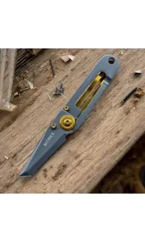 AlsepeteAvm 5500 Mini Gold Titayum 14 Cm Kamp Çakısı