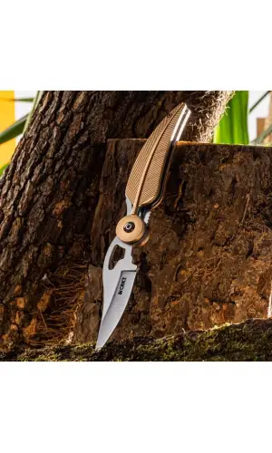 AlsepeteAvm 6077-Br Brown Tüy Kamp Çakısı