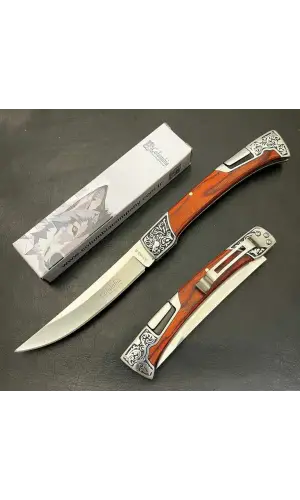 AlsepeteAvm A3165-A İşlemeli Manuel Kamp Çakısı