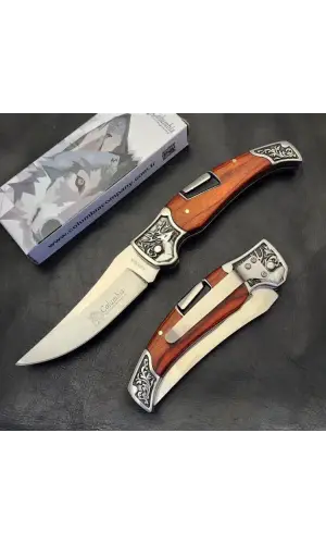 AlsepeteAvm A3209-A İşlemeli Manuel Kamp Çakısı