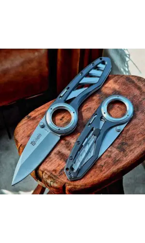 AlsepeteAvm AlsepeteAvm A321 Black Full Çelik Kamp Çakısı