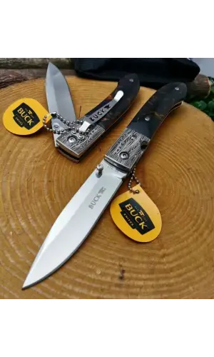 AlsepeteAvm BK-011 Manuel Ahşap Kabze Kamp Çakısı