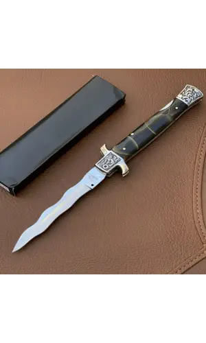 AlsepeteAvm Criss Pocket Knife Sedef Kabze Manuel Kamp Çakısı