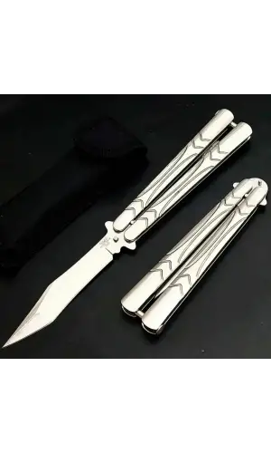 AlsepeteAvm Desenli Perçinli Kelebek