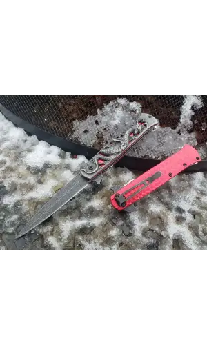 AlsepeteAvm FST-1111-A Ejderha Motifli Kamp Çakısı