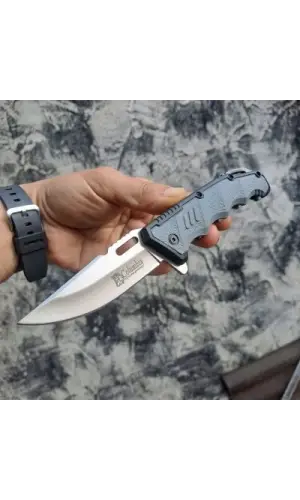 AlsepeteAvm Fst-3067-A Gray Wolf Soft Kabze Kamp Çakısı