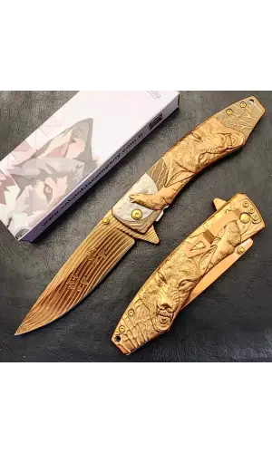 AlsepeteAvm FXT-3105 Kurt İşlemeli Kamp Çakısı