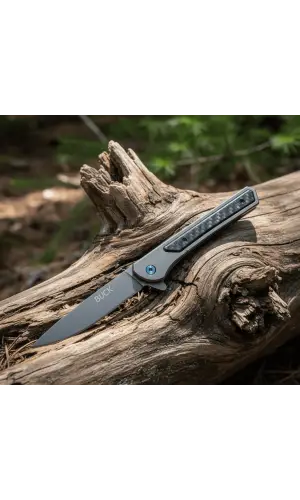 AlsepeteAvm FY-19 Titanyum Damalı Auto Kamp Çakısı