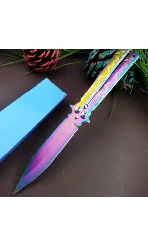 AlsepeteAvm Gökkuşağı Ejderha Desenli Kelebek