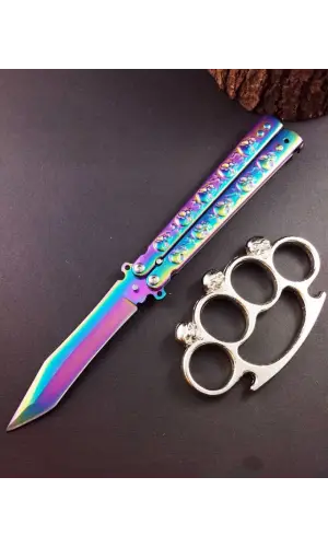 AlsepeteAvm Gökkuşağı - Kuru Kafa - Punch Hediyeli Kelebek