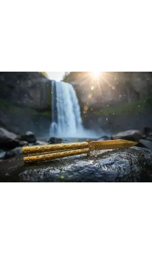 AlsepeteAvm Gold Kuru Kafa Tanto Kamp Çakısı