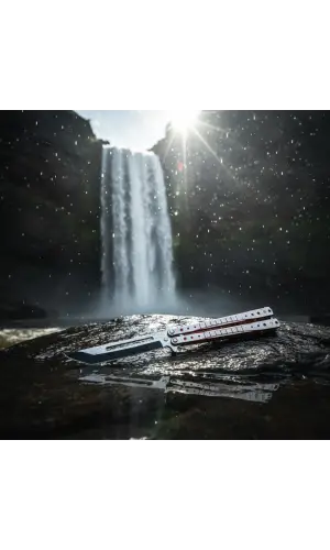 AlsepeteAvm Kırmızı Tanto Kamp Çakısı