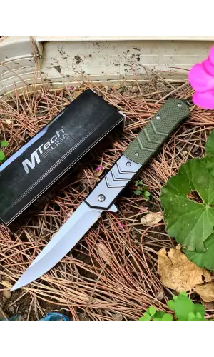 AlsepeteAvm MT-1010-A Soft Kabze Auto Kamp Çakısı