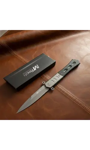 AlsepeteAvm MT-3002- Soft Kabze Auto Kamp Çakısı