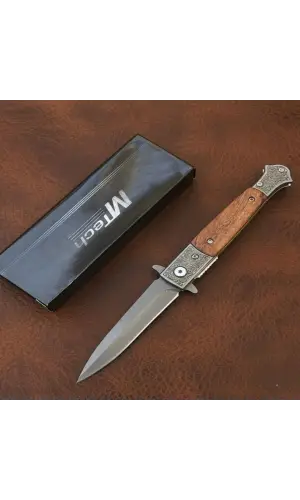 AlsepeteAvm MT-3010 Ahşap Kabze Survival Kamp Çakısı