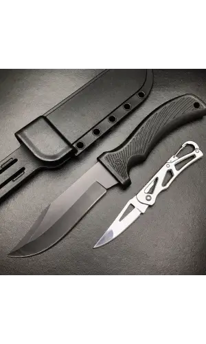 AlsepeteAvm Soft Kabze Mini Çakı Hediyeli Avcı Bıçağı