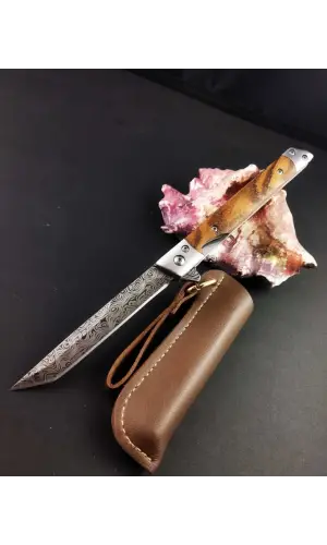 AlsepeteAvm Tanto Damascus Kamp Çakısı