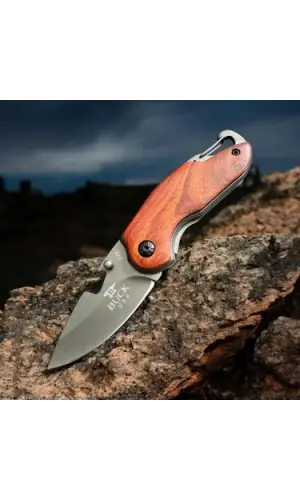 AlsepeteAvm X48 Ahşap Kabze Mini Kamp Çakısı