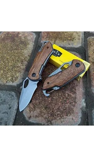 AlsepeteAvm X74 Ahşap Kabze Kamp Çakısı