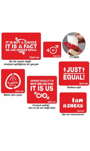 Awen İlham Perileri 5 li Set Geçici Dövme Kına Şablonu