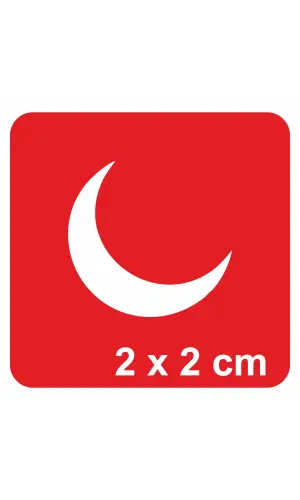 Ay Hilal Tattoo Geçici Dövme Şablonları Kına Kalıpları