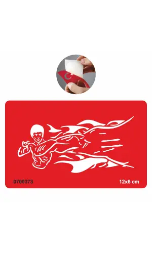 Bruce Lee Tattoo Geçici Dövme Şablonları Kına Kalıpları