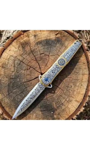 Chongming Desenli Kamp Çakısı