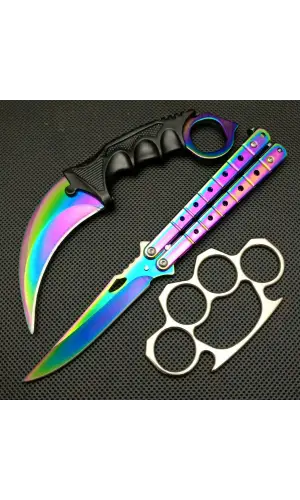 Cs Go Karambit Ve Kelebek Punch Hediyeli Kamp Seti