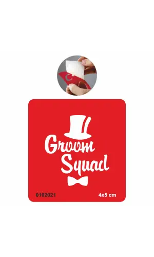 Damat Takımı  Tattoo Geçici Dövme Şablonları Kına Kalıpları