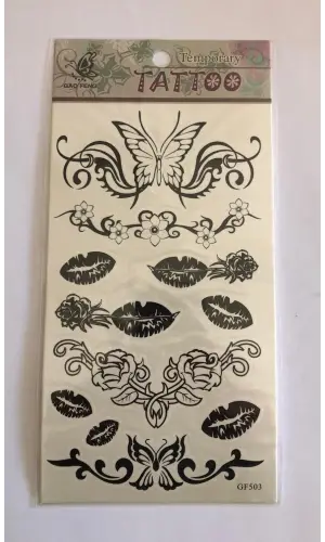 Dudaklar Yapıştırma Sticker Dövme Geçici Dövme Temporary Tattoos