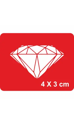 Elmas-2 Tattoo Geçici Dövme Şablonları Kına Kalıpları