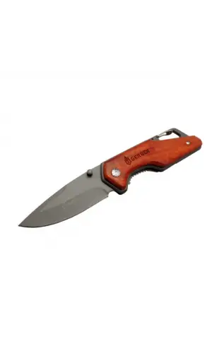 Gerber Kancalı Ahşap Çakı X27A 19 CM