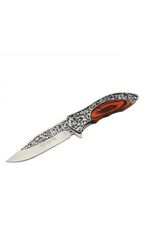 AlsepeteAvm Haps Bugs Gravürlü Çakı LO28A 22 CM