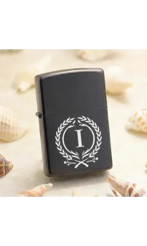 I Harfli Kişiye Özel Harf Baskılı Benzinli Çakmak