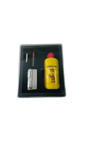 AlsepeteAvm Imco Avusturya Rüzgarlı Benzinli Muhtar Çakmağı Benzin Hediyeli Set