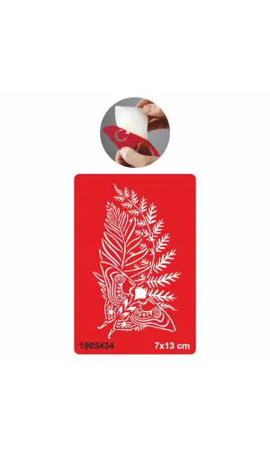 Kelebek ve Doğa Tattoo Geçici Dövme Şablonları Kına Kalıpları