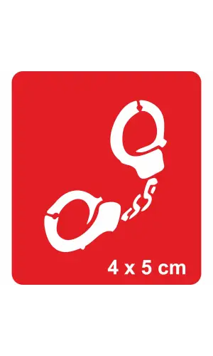 Kelepçeler Tattoo Geçici Dövme Şablonları Kına Kalıpları