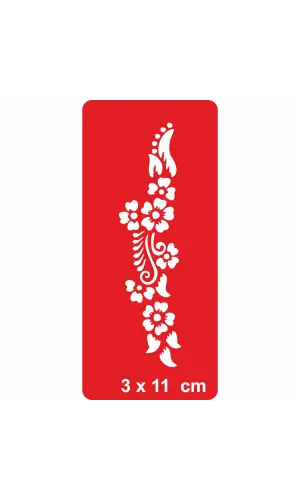 Kına Motifi 53 Tattoo Geçici Dövme Şablonları Kına Kalıpları