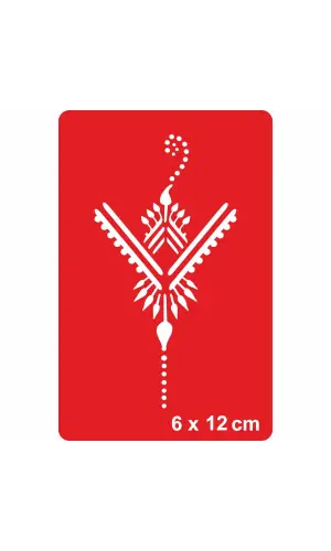 Kına Motifi 77 Tattoo Geçici Dövme Şablonları Kına Kalıpları