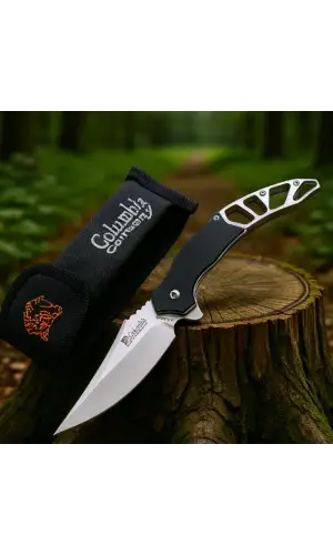 Knivox A3390-A Fixed Blade Black Auto Kamp Çakısı