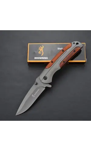 Knivox Ahşap Kabze Kamp Çakısı