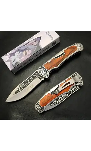 Knivox B3154-A Manuel İşlemeli Kamp Çakısı