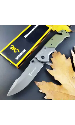 Knivox DA308 Haki Kurtarma Kamp Çakısı