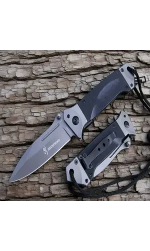 Knivox DA73 Black Soft Kabze Auto Kamp Çakısı