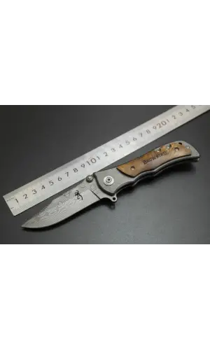 Knivox Damascus Kamp Çakısı