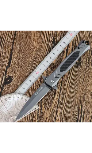 Knivox FA52-1 Metal Kabze Auto Kamp Çakısı