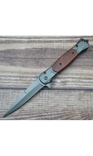 Knivox FA52 Ahşap Auto Kamp Çakısı