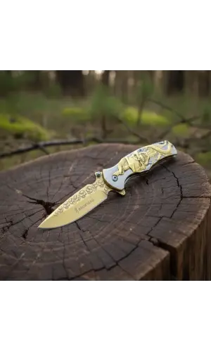 Knivox Gold Kuru Kafa Kamp Çakısı